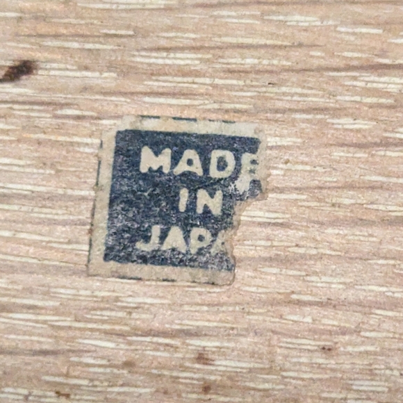 💘HOST PICK💘 VTG 50's MCM 4P Wooden W Metal Nesting Serving Trays - Picture 16 of 16